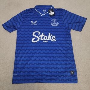 Castore Everton 25/26 Home Seamus Coleman #23 Soccer Jersey  Men Size L